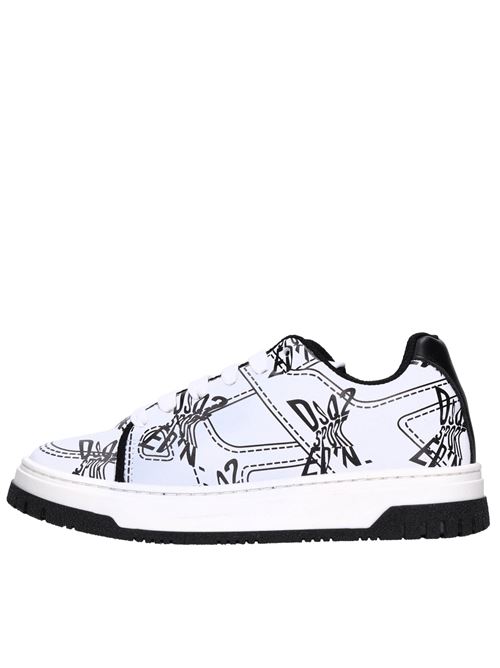 Sneakers in pelle DSQUARED2 | 79197 G GINEVRABIANCO-NERO